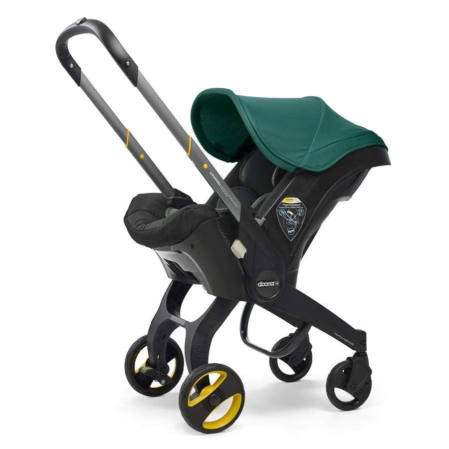 Doona+ Infant Car Seat and Stroller Combo - Convertible, Lightweight, and Travel-Friendly for Newborns to Toddlers - Perfect for Air Travel, Shopping, and Daily Outings