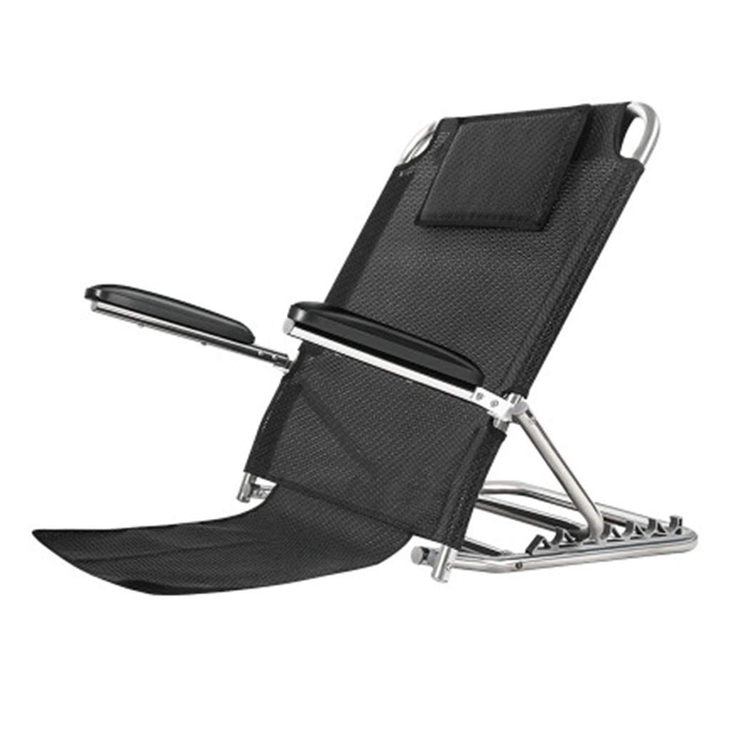 Adjustable Bed Backrest Support Pillow - Ergonomic Healthcare Wedge for Seniors & Back Pain Relief - Stainless Steel Frame with Soft Fabric Cover - Perfect for Reading, Watching TV, or Post-Surgery Recovery in Bed