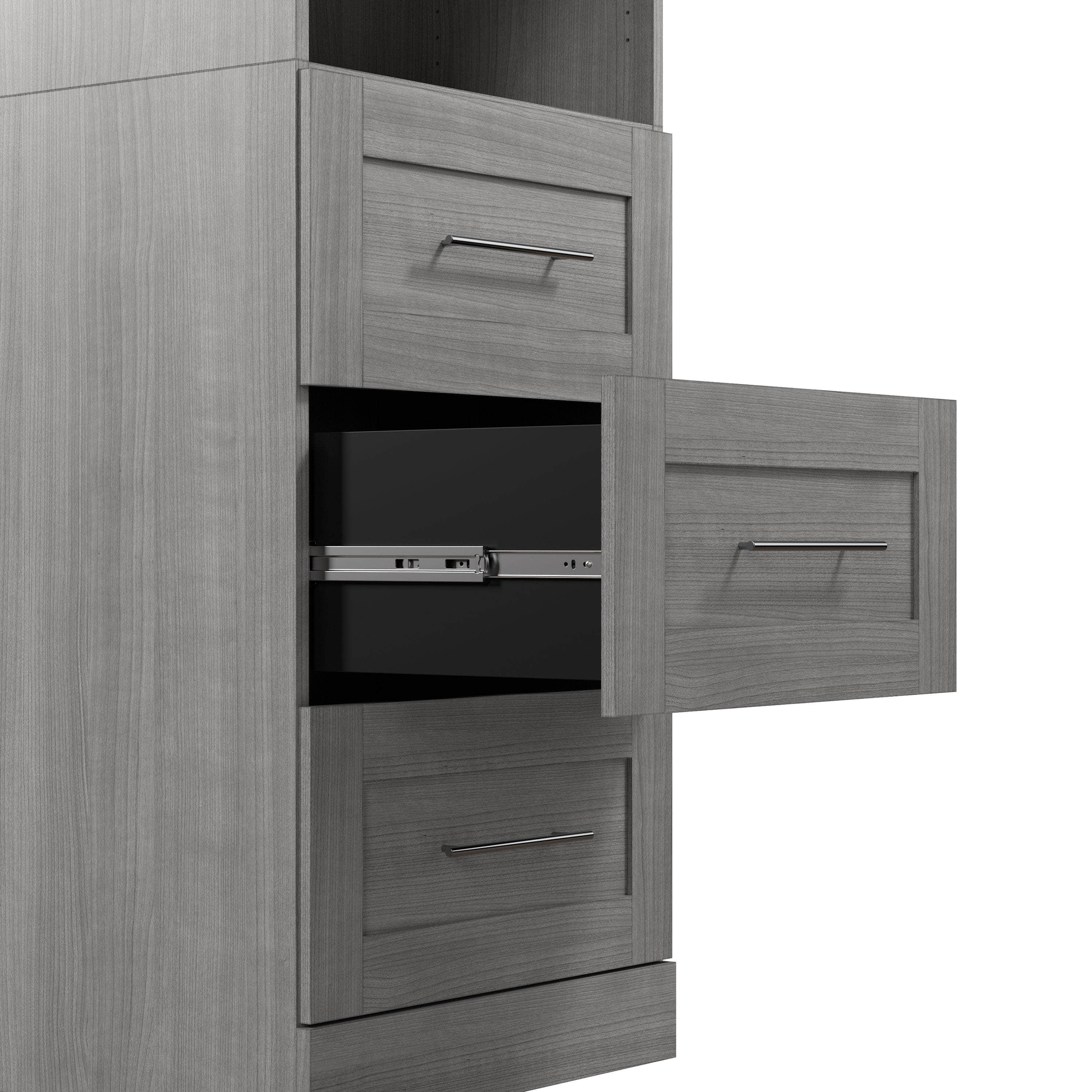 61W Closet Organizer with 7 Color Options - Space Saving Storage Solution for Bedroom, Closet & Wardrobe Organization
