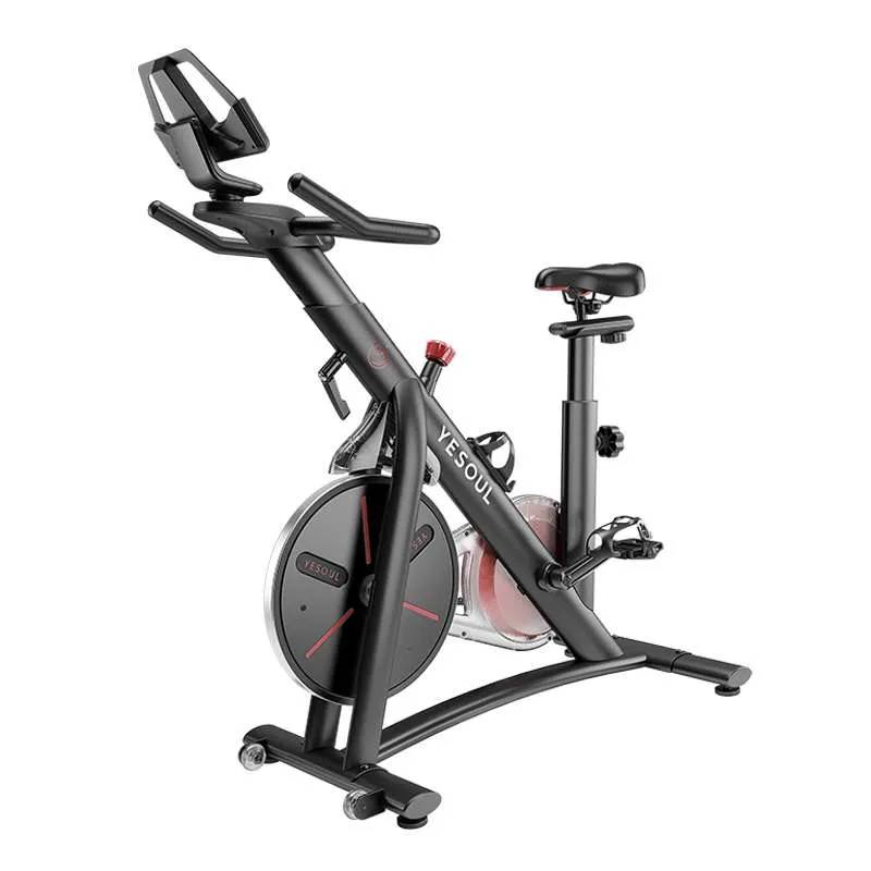 Yesoul S3 Bluetooth Indoor Cycling Bike - Ultra Quiet Magnetic Resistance Exercise Bike for Home Gym - Perfect for Cardio Workouts & Fitness Training