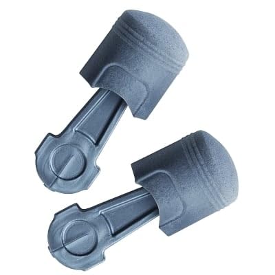 3M 247-P1400 Pistonz Uncorded Ear Plugs - Noise Reduction for Work, Sleep & Travel - Comfortable Hearing Protection for Construction, Shooting & Concerts