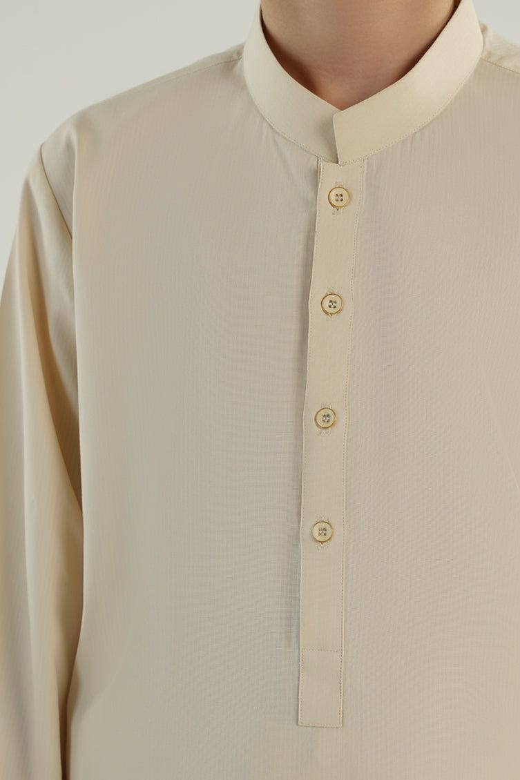 Premium Blended White Kameez Shalwar by J. Junaid Jamshed - Traditional Pakistani Outfit for Men, Eid & Wedding Occasions