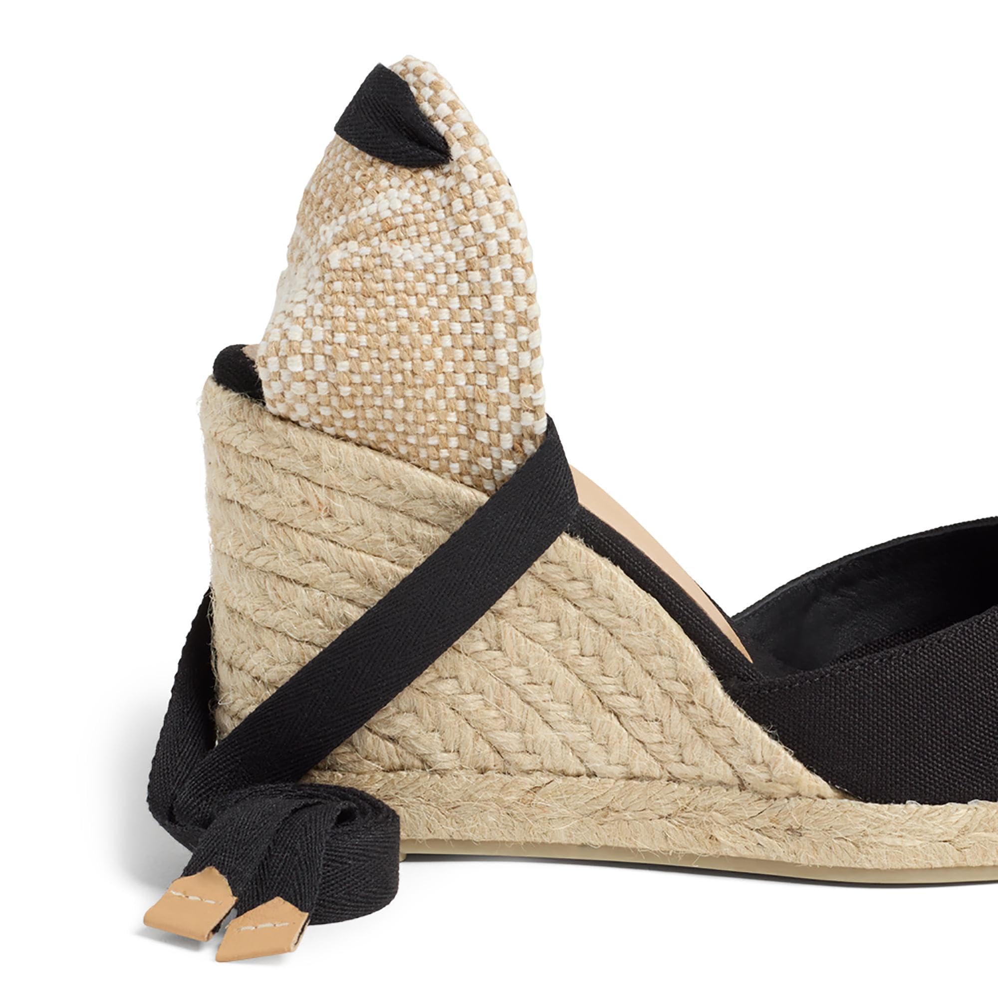 Castañer Women's Espadrilles - Comfortable Summer Wedge Sandals with Jute Sole | Perfect for Beach, Vacation & Casual Outfits