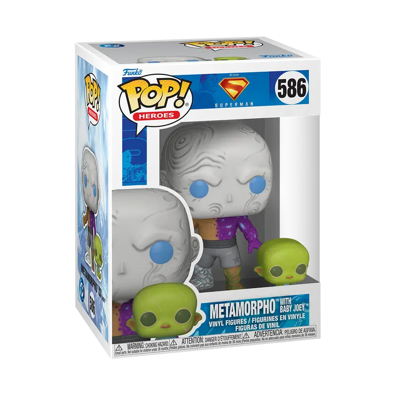 Funko POP! DC Comics Superman Buddy Metamorpho with Baby Joey Vinyl Figure - Collectible Toy for DC Fans, Superhero Display & Gift for Comic Book Lovers