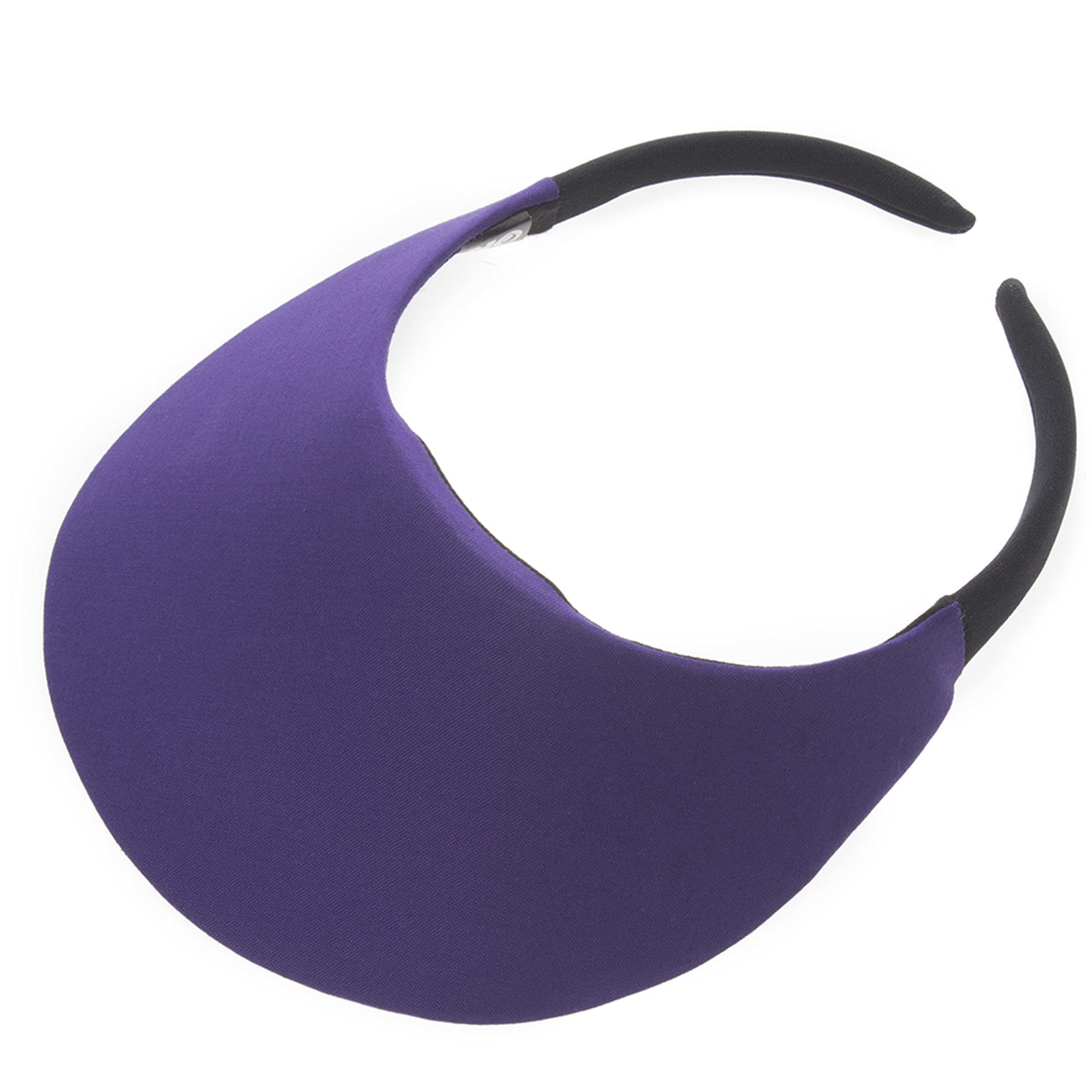 No Headache Sun Visors for Women - Round Brim Visor Hats for Golf, Tennis & Running | UV Protection Sports Visor for Outdoor Activities | Perfect for Beach, Hiking and Summer Sports