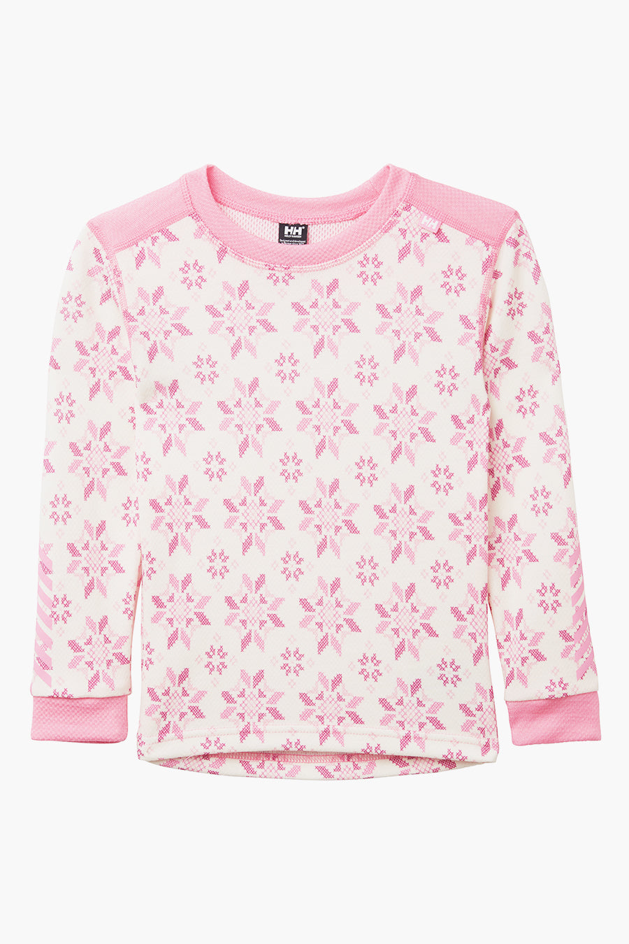 Helly Hansen Kids Lifa Merino Baselayer Set for Girls - Sugar Pink | Warm Winter Underwear for Skiing, Snowboarding & Outdoor Activities