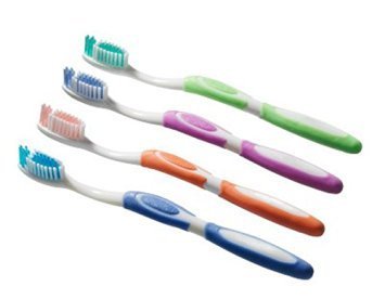 E-Curve Individually Wrapped Toothbrushes - Pack of 12 | Soft Bristles for Gentle Cleaning | Perfect for Travel, Gym, Office & Emergency Kits