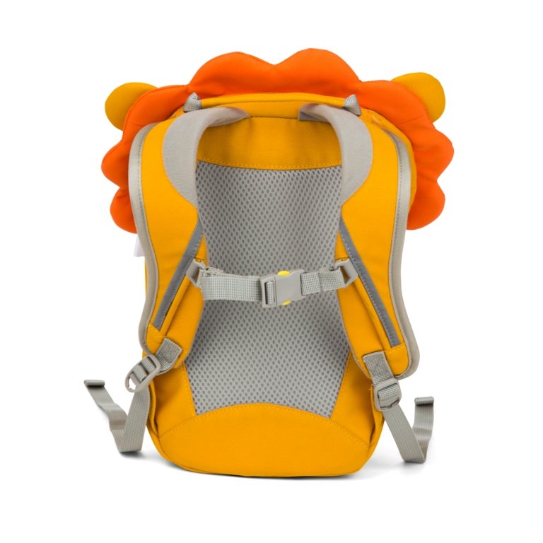 Affenzahn Small Lena Lion Backpack for Kids - Durable & Lightweight School Bag for Boys & Girls - Perfect for Preschool, Daycare & Outdoor Adventures