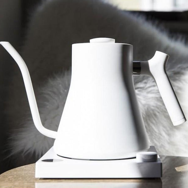 Fellow Stagg EKG Electric Pour Over Kettle - Precision Temperature Control Gooseneck Tea Kettle for Coffee, Tea & Pour Over Brewing - Perfect for Home Baristas & Tea Enthusiasts