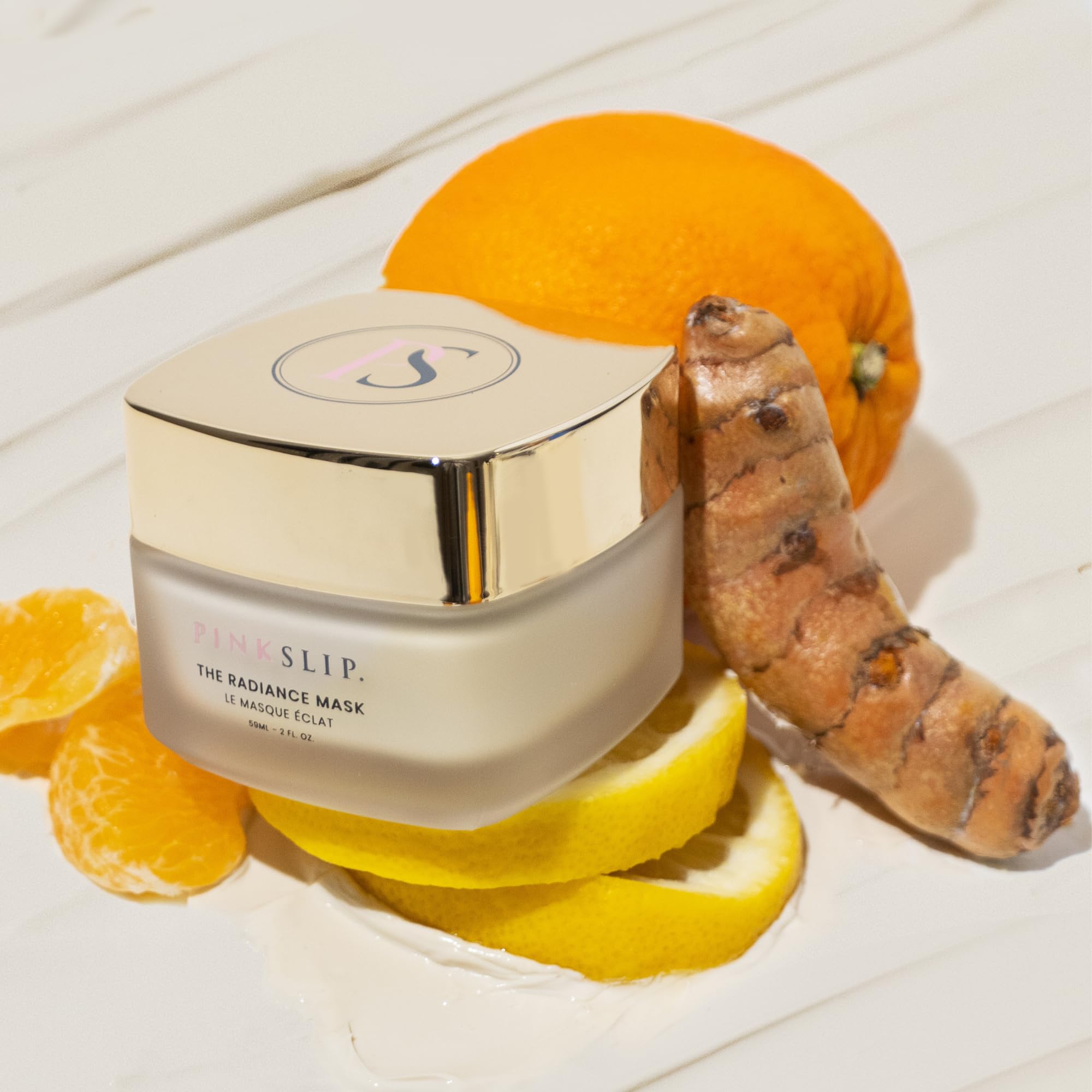 Radiance Face Mask Cream - Turmeric & Vitamin C for Balanced Skin | Spa & Daily Use