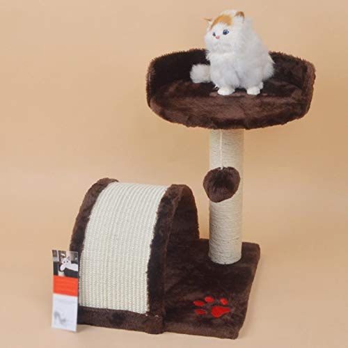 Premium Cat Climbing Tree with Scratching Posts & Play Platforms - Multi-Level Cat Tower for Indoor Cats - Durable Pet Climbing Frame for Play, Exercise & Relaxation - Perfect for Small Spaces & Cat Furniture Enthusiasts