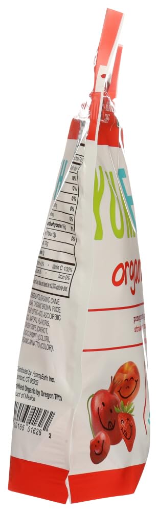 Yummy Earth Organic Fruit Lollipops - 48 Count (4.2 oz) - Assorted Flavors - Vegan & Gluten-Free Candy - Perfect for Birthday Parties, Halloween Treats & School Snacks