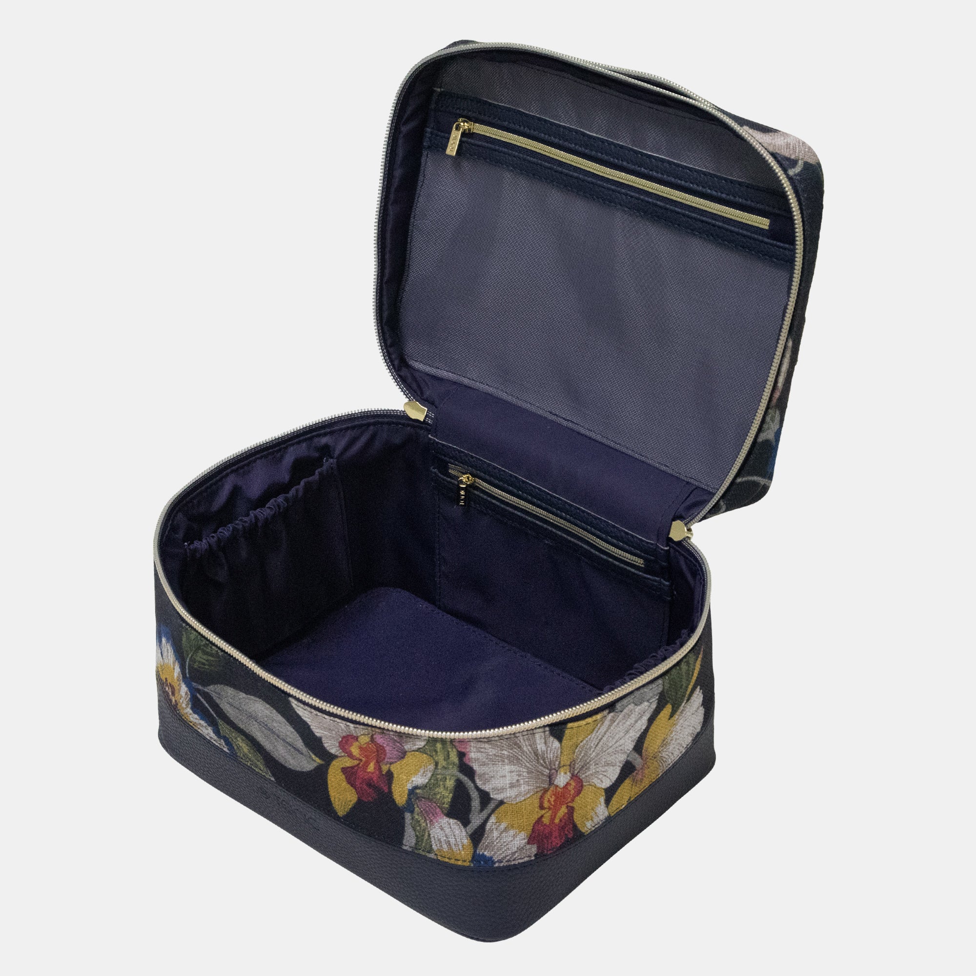 Duet Travel Beauty Set - Birdsong Indigo | Compact Makeup & Skincare Kit for Women | Perfect for Vacation, Business Trips & On-the-Go Touch Ups