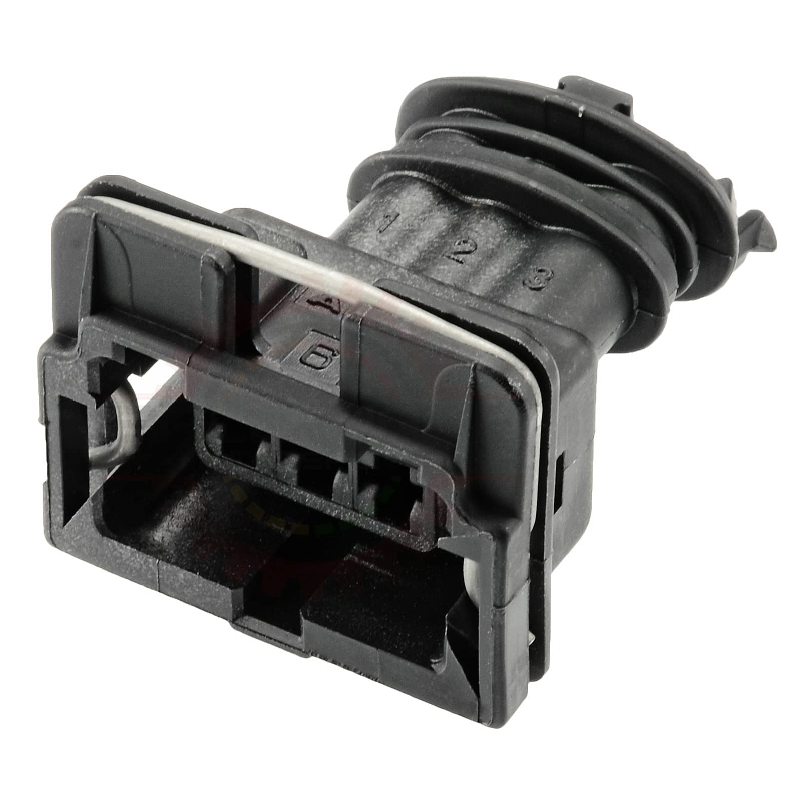 Ballenger Motorsports 3 Way JPT Sensor Plug Connector - Black Throttle Position Sensor Connector for Automotive Repair & Performance Tuning - Compatible with Most Vehicle Models