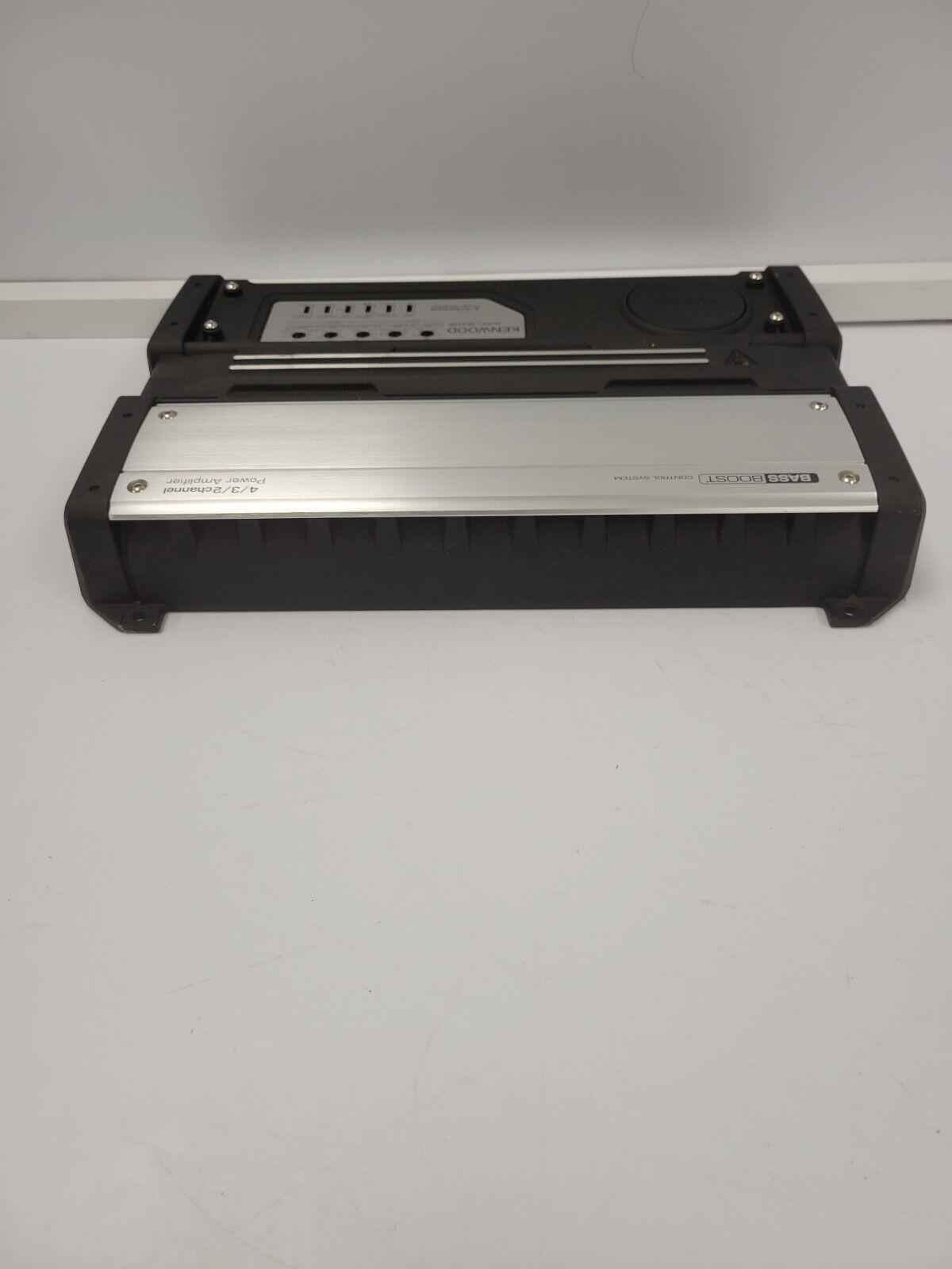 Kenwood KAC 8402 4-Channel Car Amplifier - 400W Power for Enhanced Car Audio System | Perfect for Car Stereo Upgrades & Bass Boost