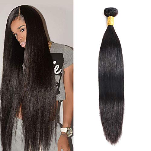 Eliana Brazilian Virgin Hair 10A Unprocessed Straight Human Hair Bundle - 12 Inch for Weaving, Extensions & Styling | Natural & High-Quality