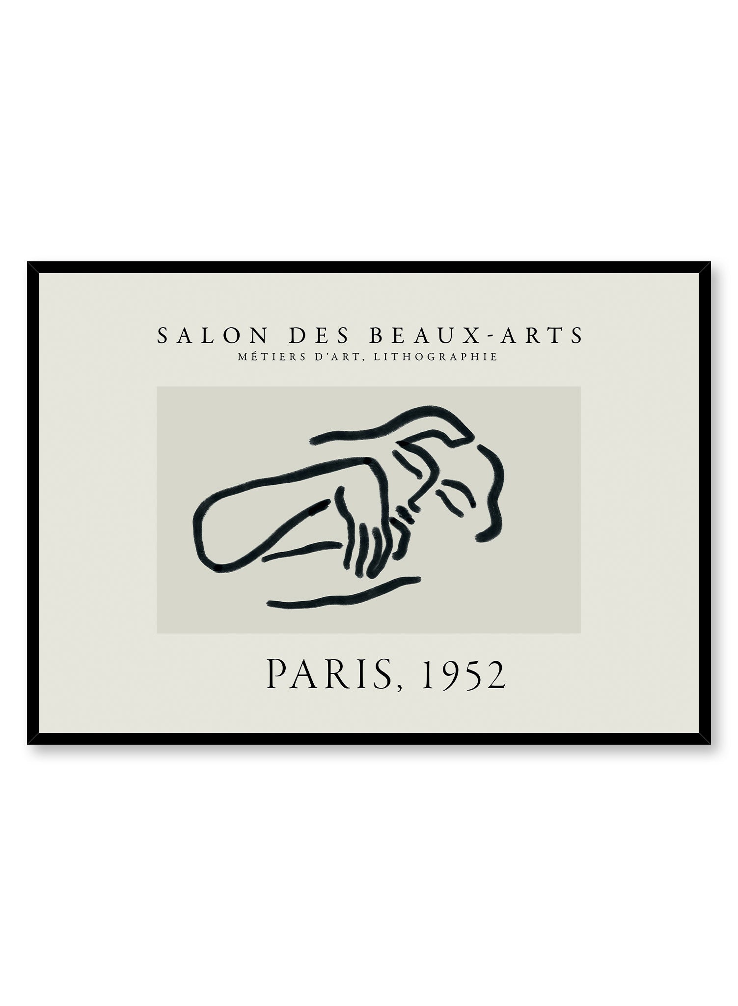 La Parisienne Vintage Art Poster - Elegant French Wall Decor for Home, Office & Cafe - Perfect for Living Room, Bedroom & Workspace Aesthetics