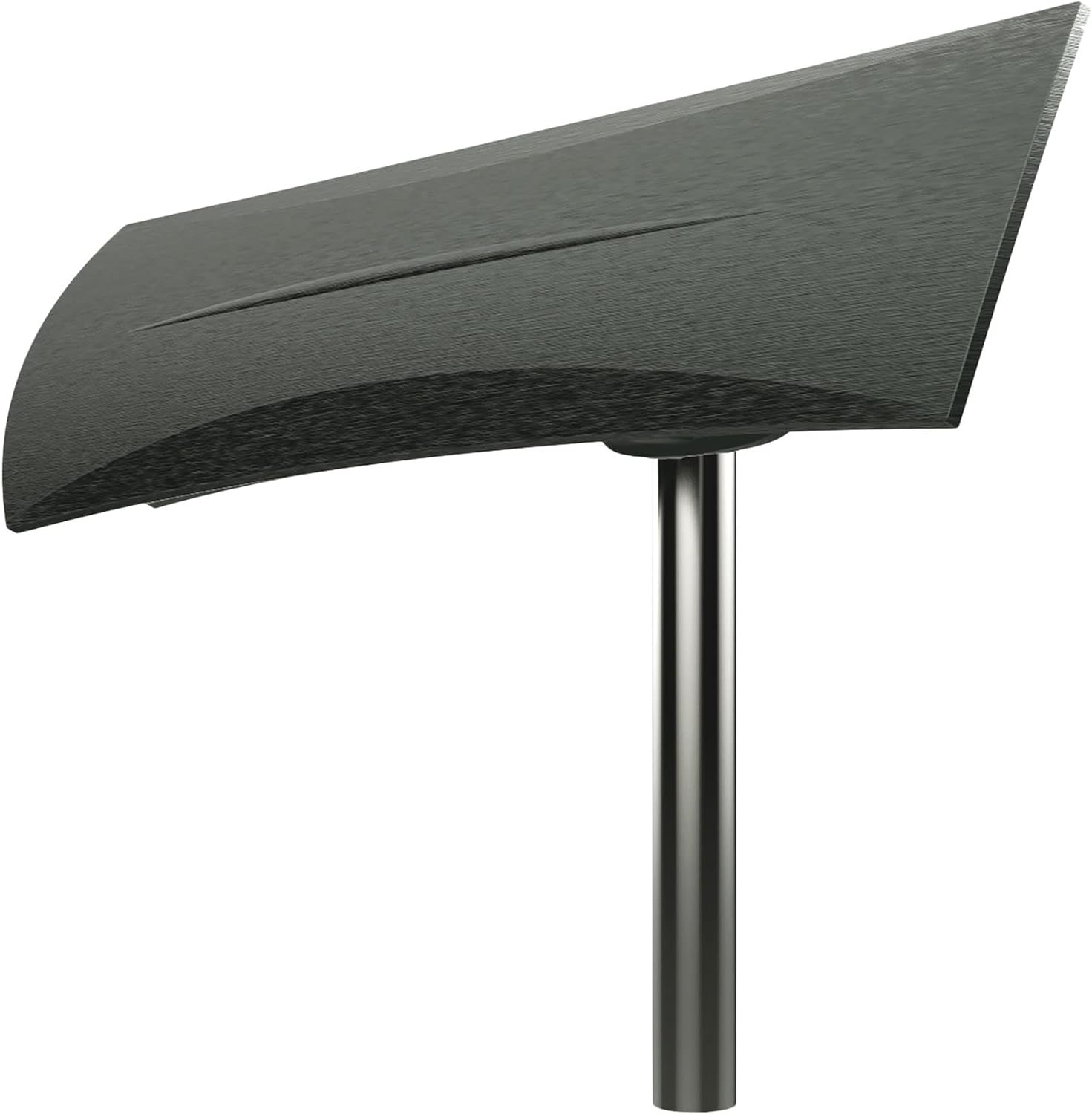 ANTOP AT-402B Big Boy Indoor/Outdoor Amplified HDTV Antenna - 150+ Miles Range, 4K Ultra HD Ready, 360° Rotation for Optimal Reception - Perfect for Home, RV & Camping TV Setup