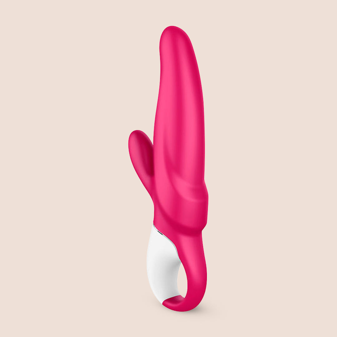 Satisfyer Mr. Rabbit Vibrator - Body-Safe Silicone Clitoral Stimulator for Women - Perfect for Solo Play & Couples Intimacy