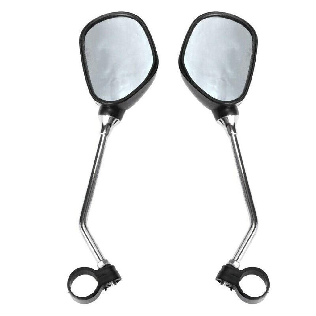 DFDGBD 2PCS Bike Rearview Mirror - Universal Mountain/Road Bicycle Safety Mirror for Adults - Durable Cycling Accessories for Commuting, Touring & Outdoor Adventures