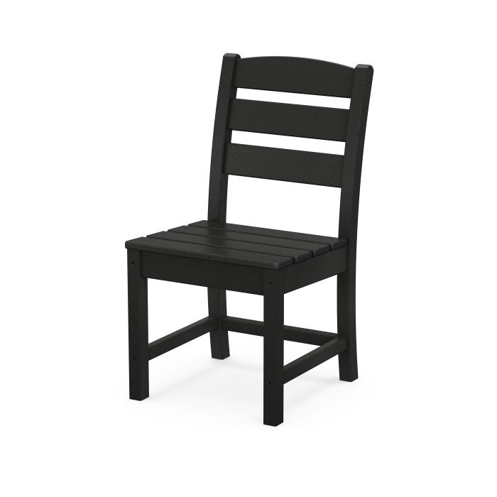 POLYWOOD Lakeside Outdoor Dining Chair - Weather-Resistant Adirondack-Style Side Chair for Patio, Deck, Poolside & Garden - Comfortable & Durable Recycled Plastic Furniture