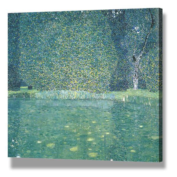 Gustav Klimt Water Snakes Wall Art Decor - Premium Canvas Print for Living Room, Bedroom & Office - Famous Art Reproduction for Home & Interior Design