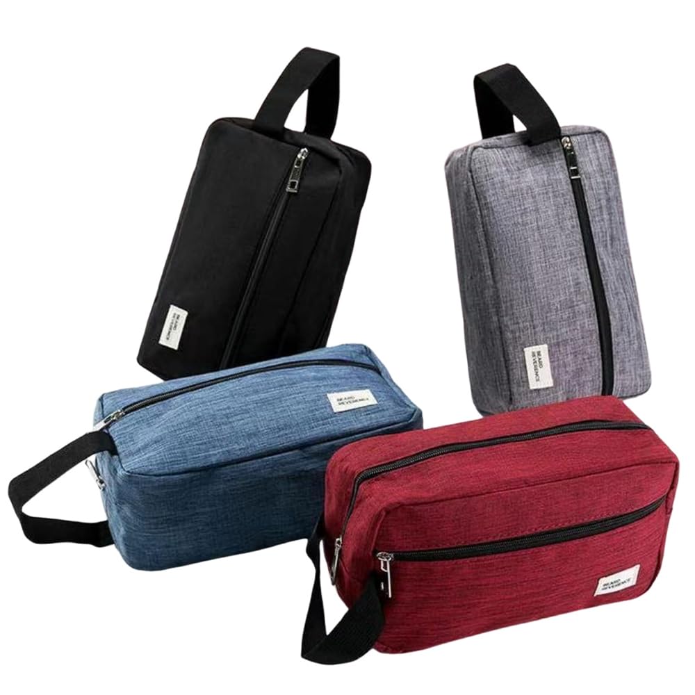 Trawila Travel Toiletry Bag - Water-resistant Cosmetic Organizer for Women & Men | Perfect for Travel & Makeup Storage