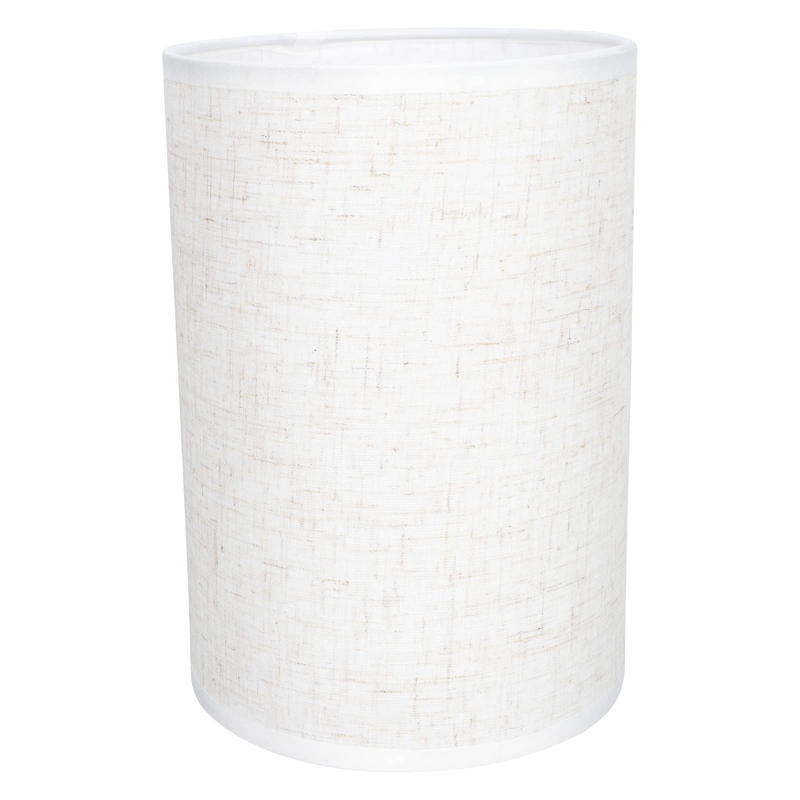 Natural Linen Lampshade - Handmade Fabric Table Lamp Cover for Home & Office Decor - Perfect for Bedroom, Living Room, and Study Desk Lighting