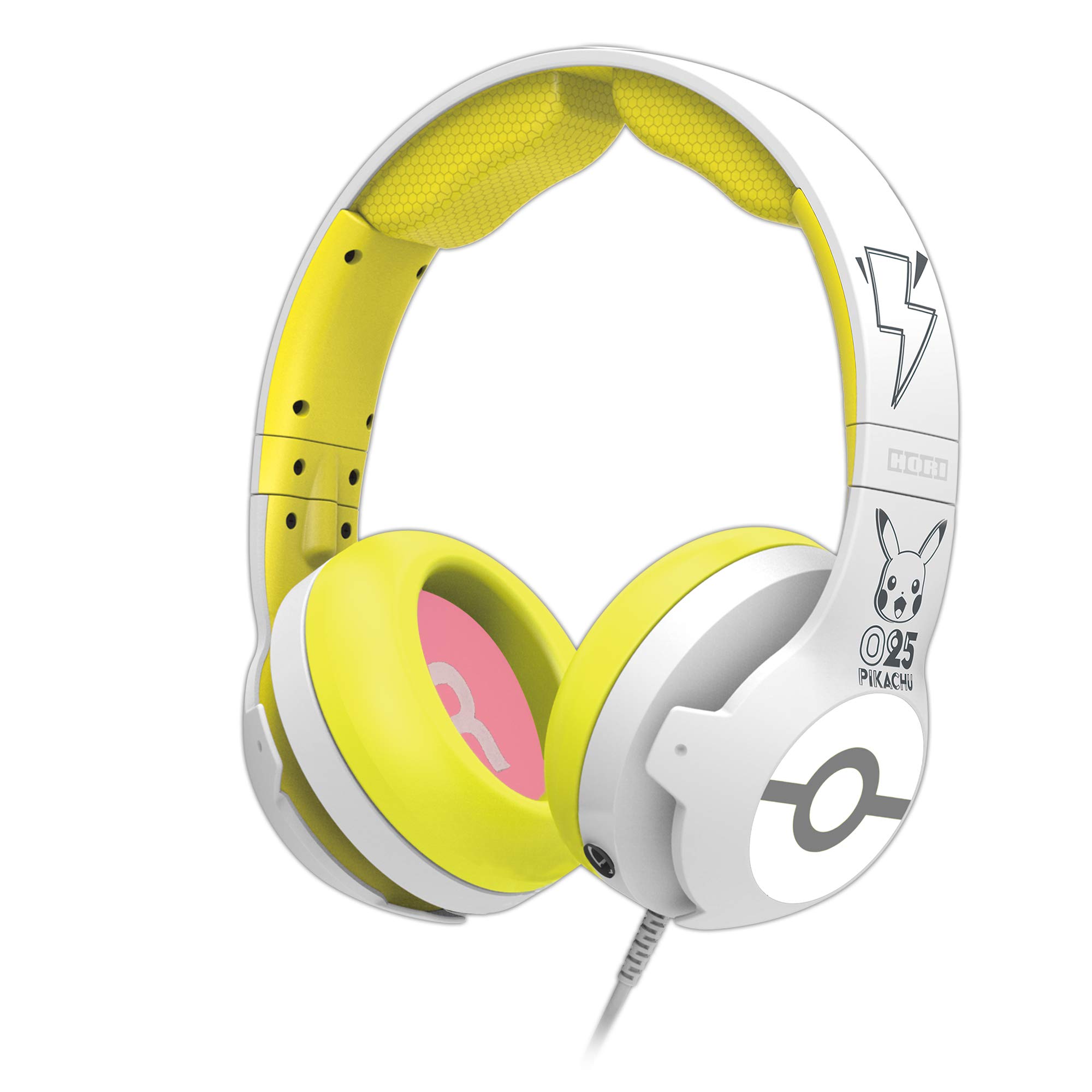 Nintendo Switch Gaming Headset with Pikachu Design - Officially Licensed by Nintendo & Pokemon - Compatible with Switch & Switch Lite - Perfect for Gaming, Streaming & Online Chat