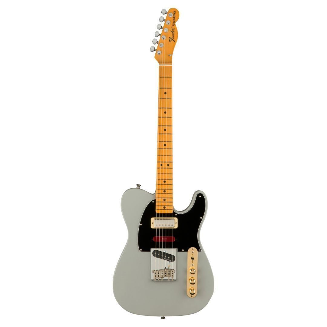 Fender Brent Mason Telecaster Electric Guitar - Primer Gray Finish, Maple Fingerboard | Professional & Studio Use, Live Performances, Country & Rock Music