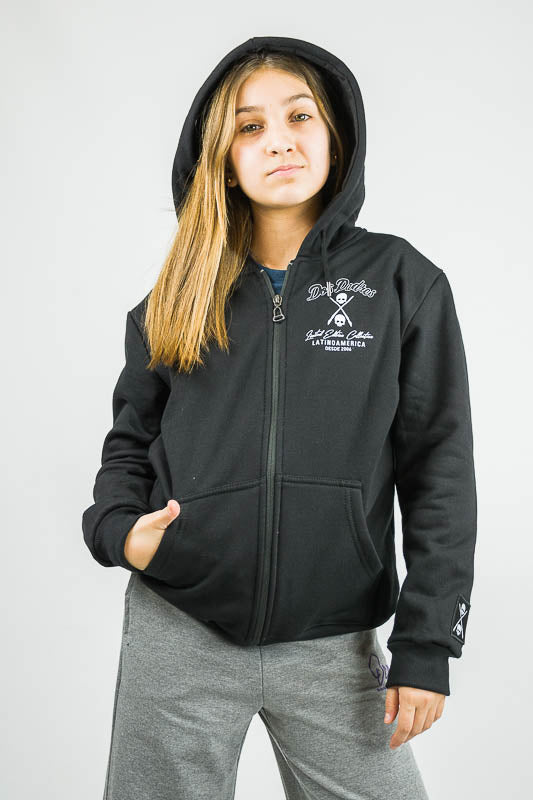 Campera Dos Padres N Basic Zip 368 Black - Lightweight Waterproof Jacket for Hiking & Outdoor Adventures