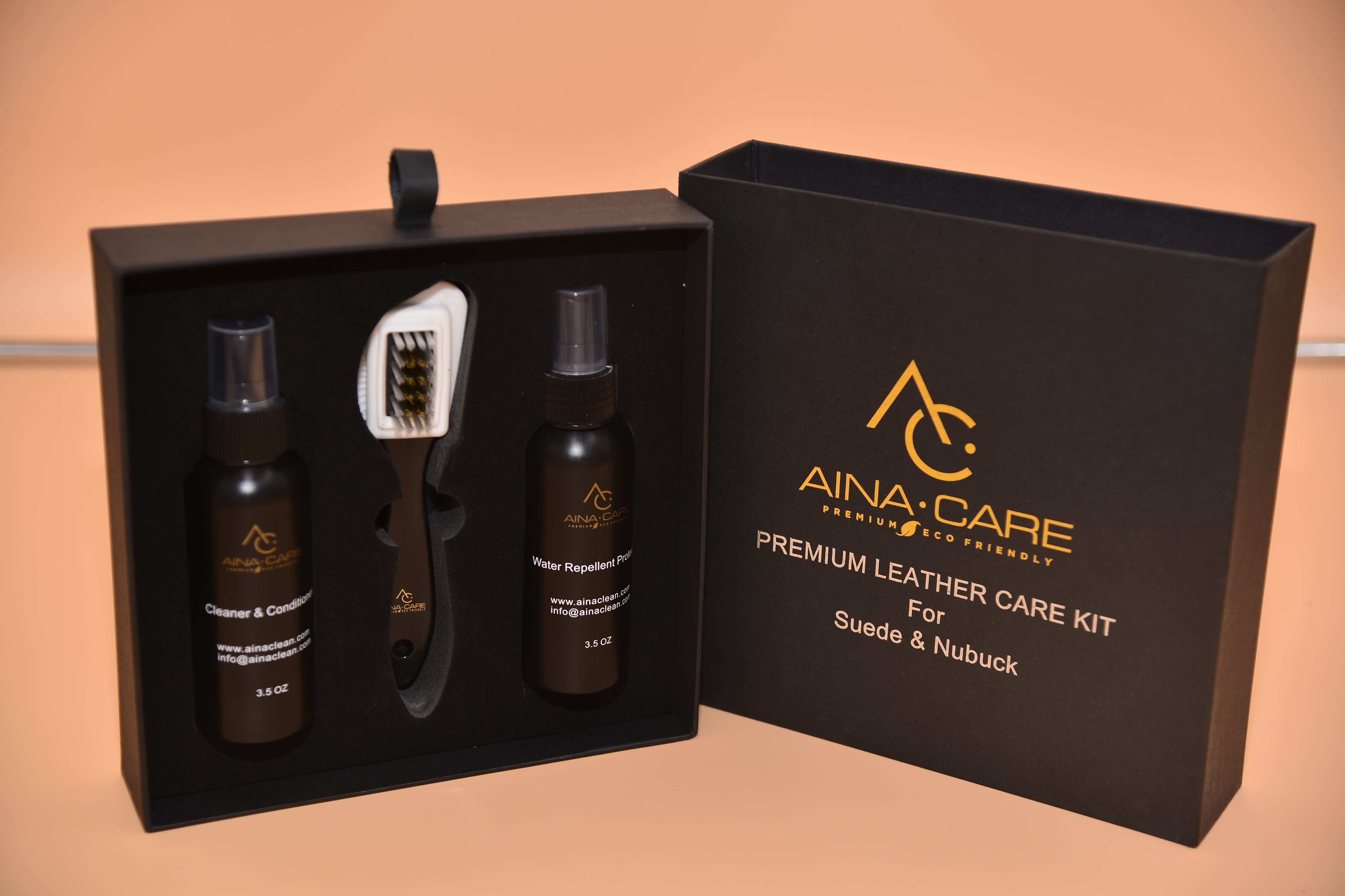 Premium Suede & Nubuck Cleaner Kit - Gentle Leather Shoe & Boot Cleaner for Suede, Nubuck & Fabric - Perfect for Sneakers, Handbags & Upholstery Cleaning