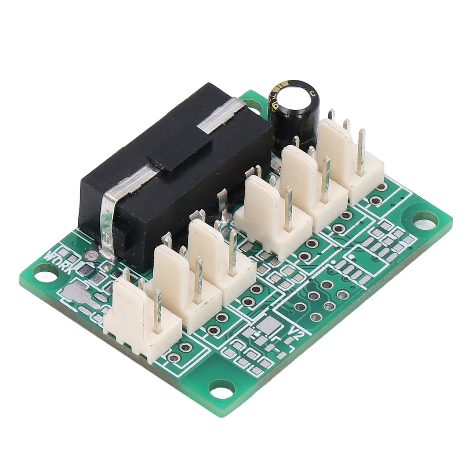 FC-D012-P000 Fan Hub with Air Volume Adjustment - High Performance Computer Fan Controller for PC & Industrial Cases | Perfect for Gaming Rigs, Workstations & Server Cooling Systems