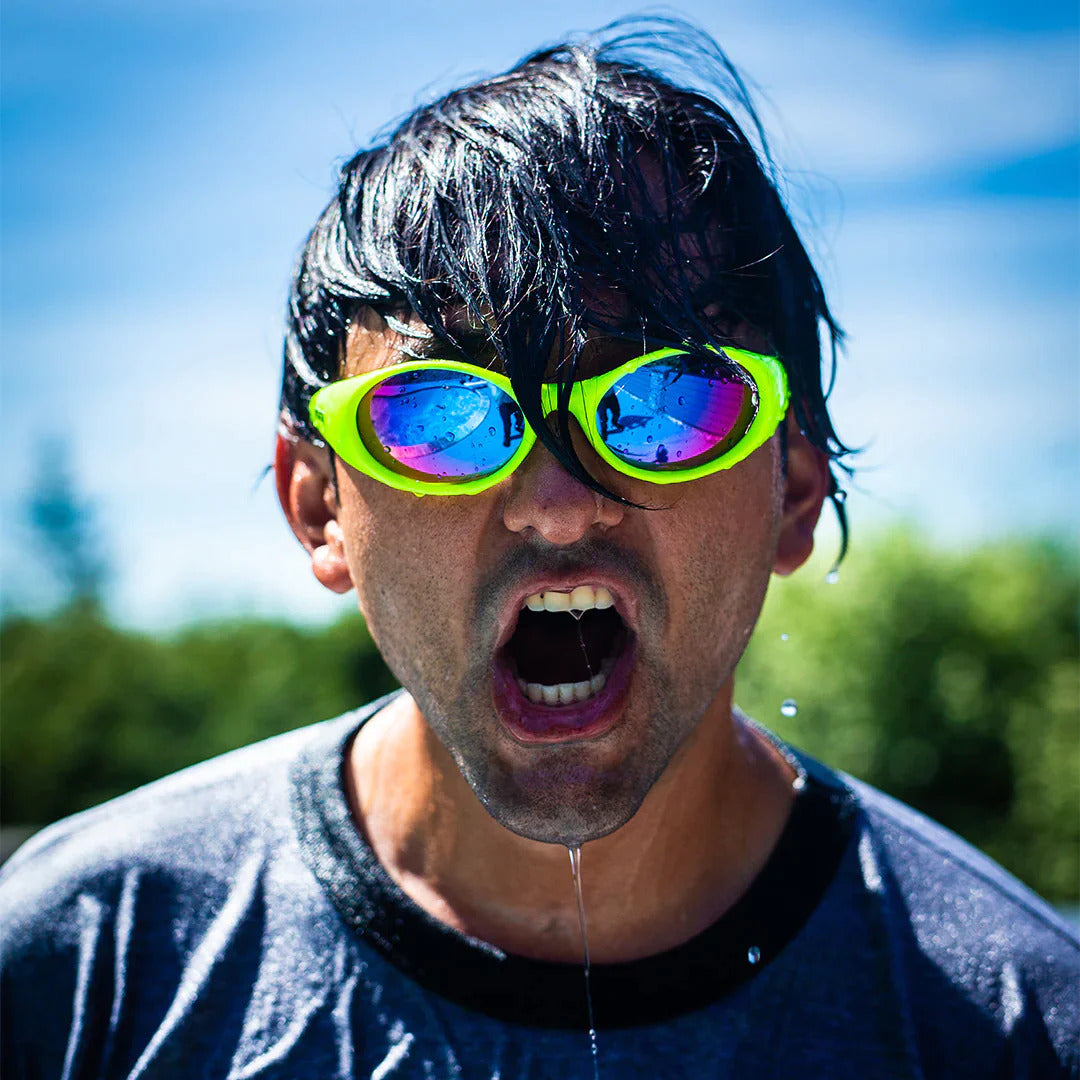 Pit Viper The Slammer Sludge Sunglasses - Polarized Sports & Outdoor Shades for Running, Cycling & Hiking - UV Protection & Anti-Glare Lenses