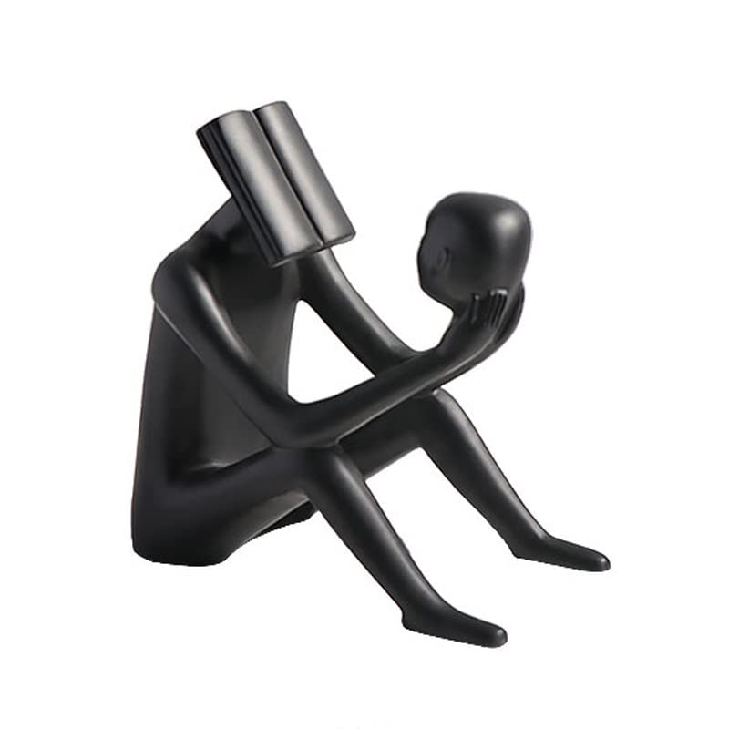 Modern Minimalist Abstract Sculpture - Handcrafted Home Decor for Living Room, TV Cabinet & Desk - Elegant Artwork for Indoor & Office Decor (Color: B) | Perfect for Gifting & Enhancing Home Aesthetics