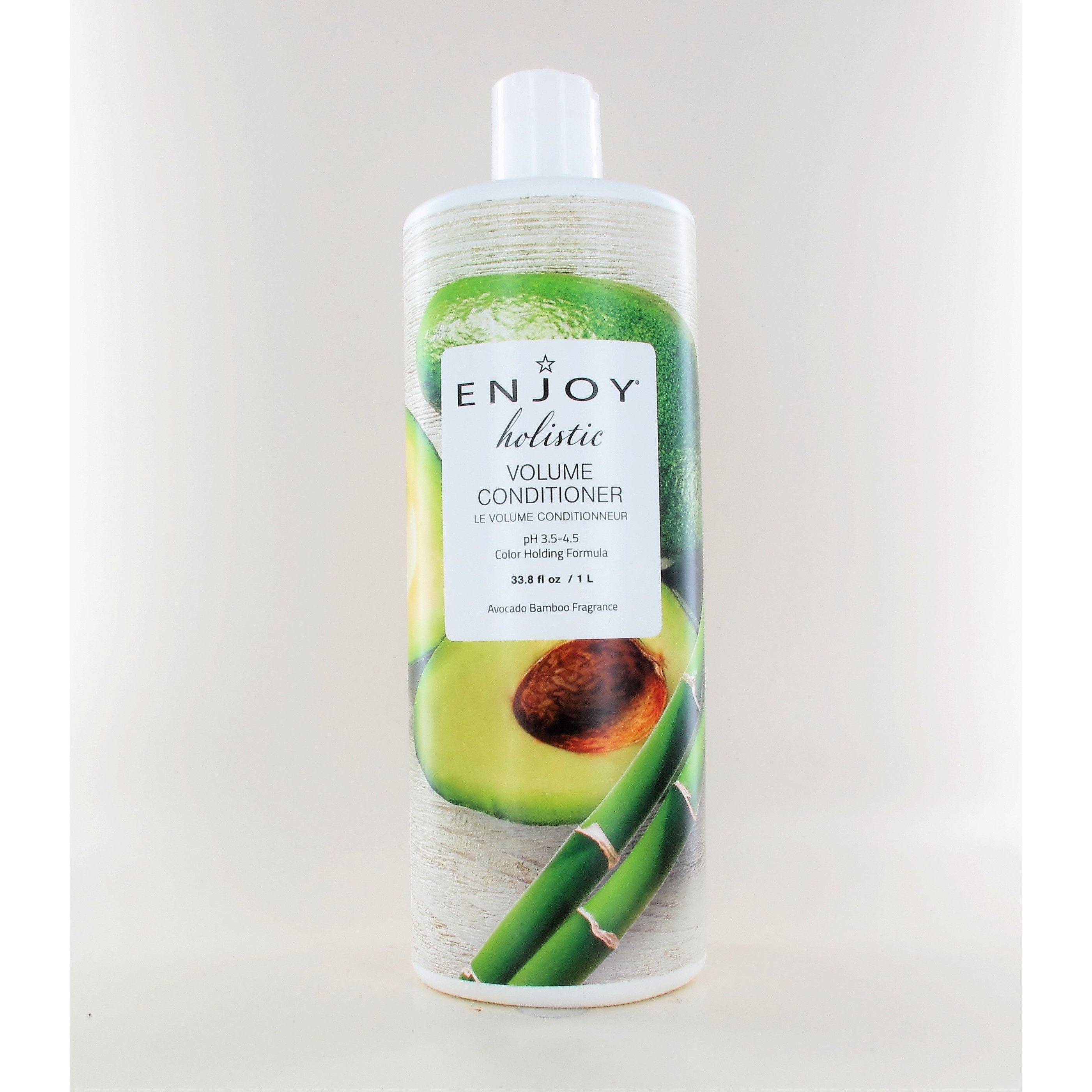 ENJOY Holistic Volume Conditioner 33.8 oz - Sulfate Free Hair Treatment for Thickening & Volumizing - Perfect for Fine, Flat Hair - Salon Quality Hydration & Shine for Daily Use