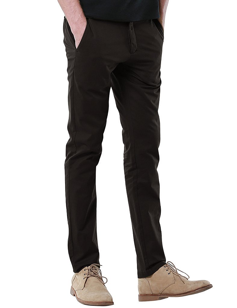 Men's Slim Fit Stretch Tapered Casual Pants - Comfortable & Stylish for Work, Travel & Everyday Wear