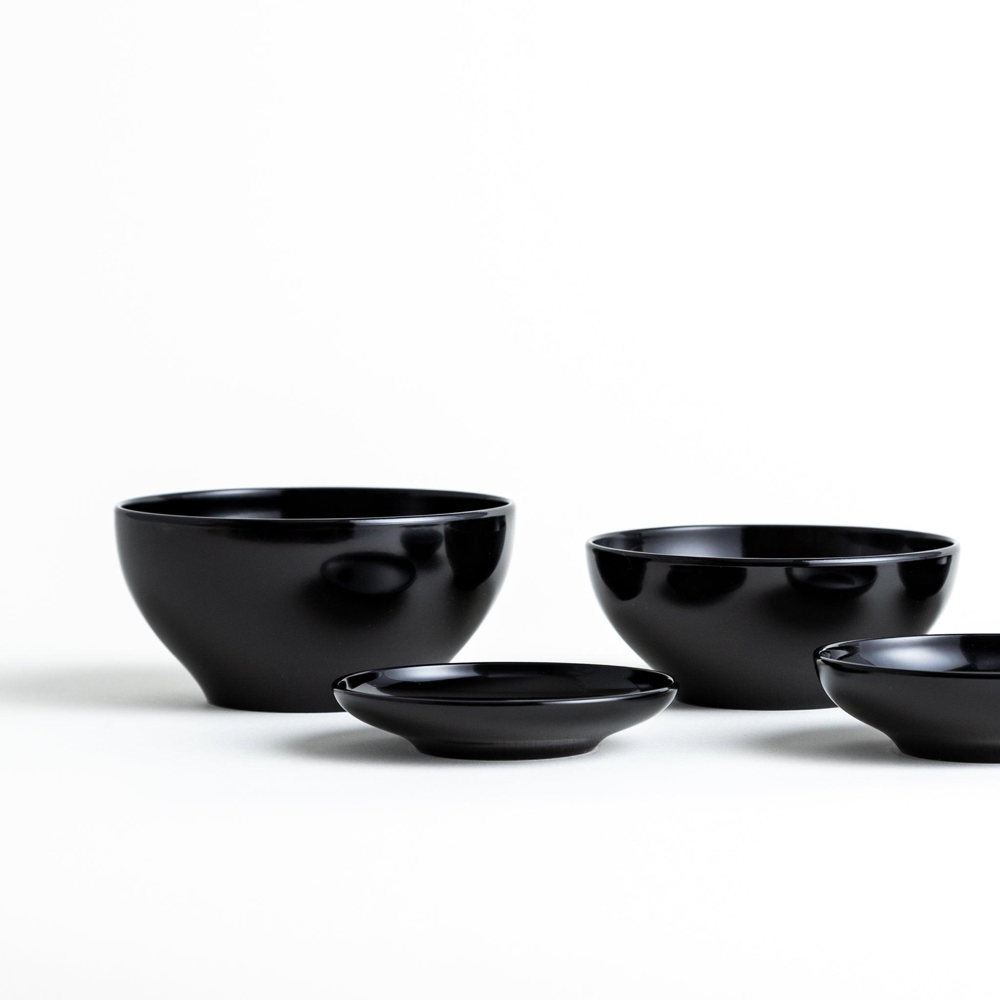 5-Piece Nested Oryoki Set - Traditional Japanese Zen Buddhist Meal Bowls for Mindful Eating, Meditation & Ceremonial Use