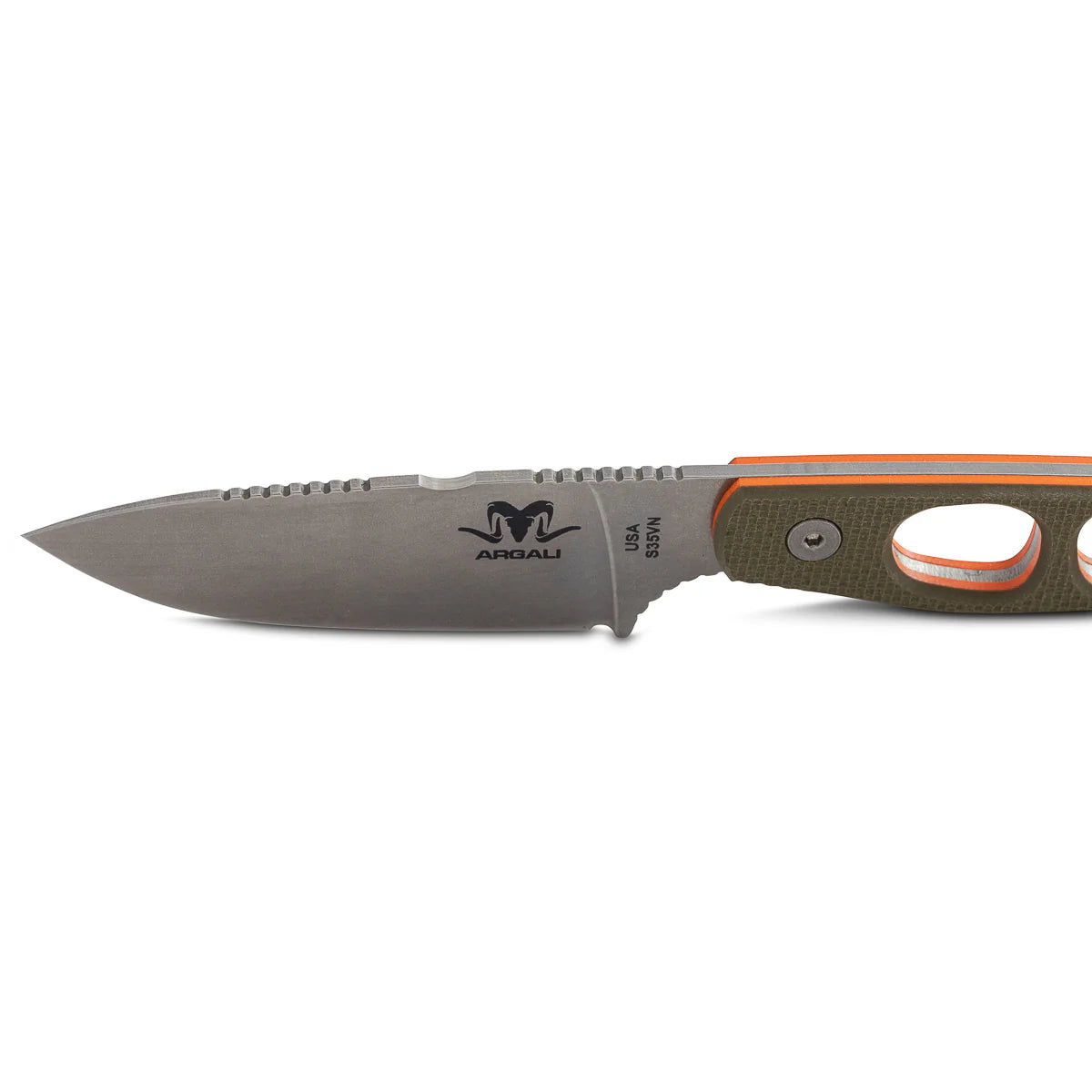 Argali Serac Knife - Premium Outdoor Survival Knife for Camping, Hiking & Hunting - Durable Stainless Steel Blade with Ergonomic Grip
