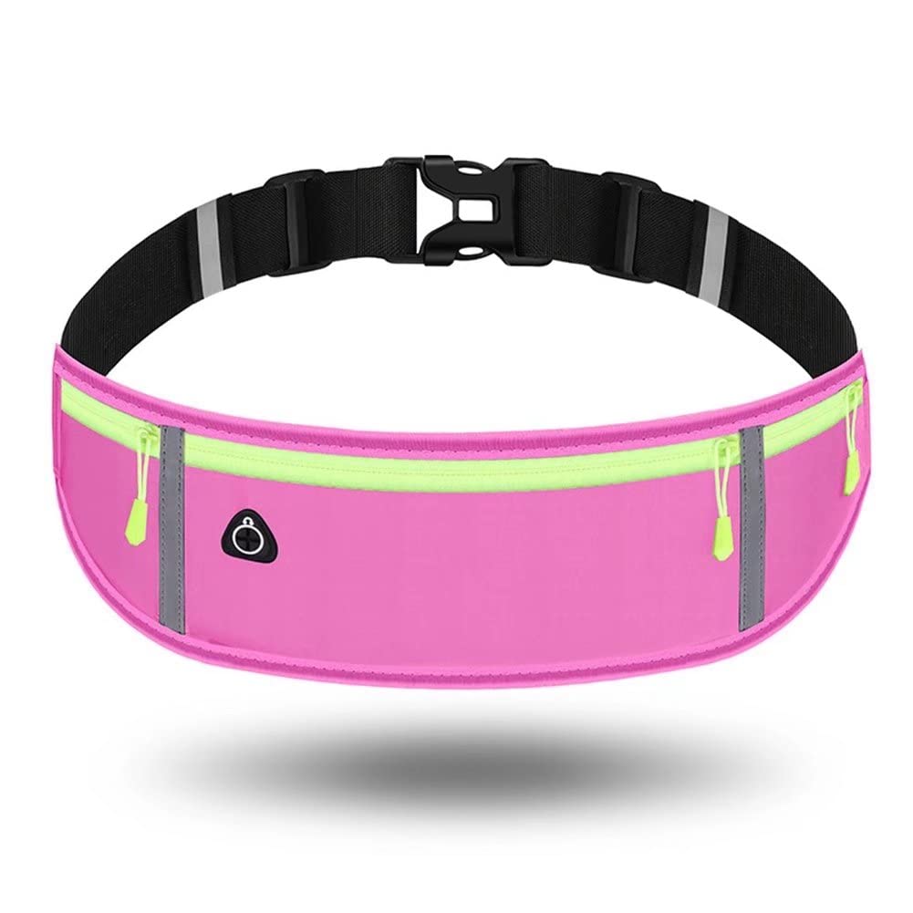 Running Phone Holder for iPhone & Android - Adjustable Armband Pouch for Jogging, Hiking, Cycling, Dog Walking & Outdoor Sports - Lightweight & Secure (Pink) - Perfect for Gym, Travel & Active Lifestyles