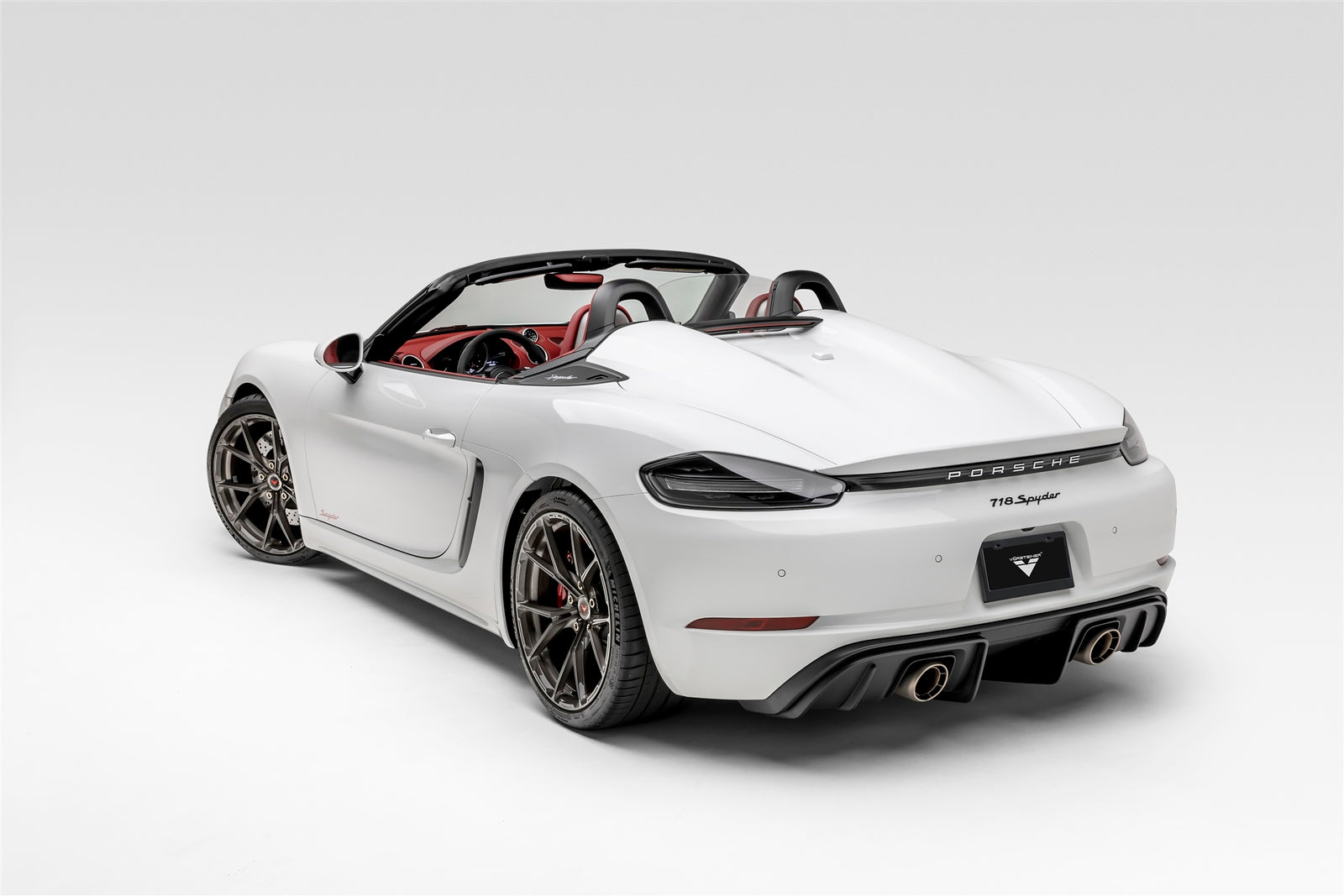 Porsche 718 Spyder VFA 103 Diecast Model Car - 1:18 Scale Collectible Toy for Adults & Kids - Perfect for Display, Gifts & Car Enthusiast Collections