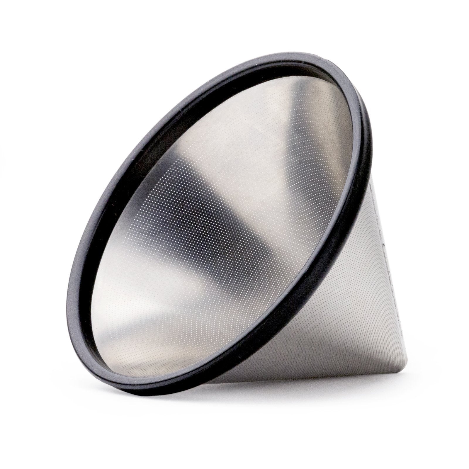 Premium KONE Coffee Filter - Reusable Stainless Steel Pour Over Cone for Drip Brewing - Perfect for Home, Office & Camping Coffee Lovers