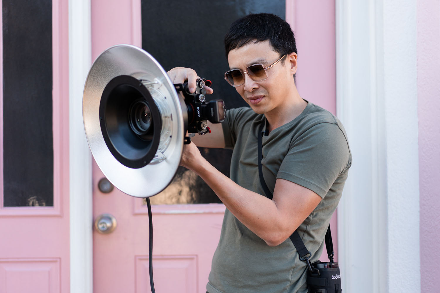 Godox R200 Ring Flash Head for AD200 & AD200Pro - Professional Ring Light for Portrait & Macro Photography - Perfect for Studio, Fashion, and Product Photography
