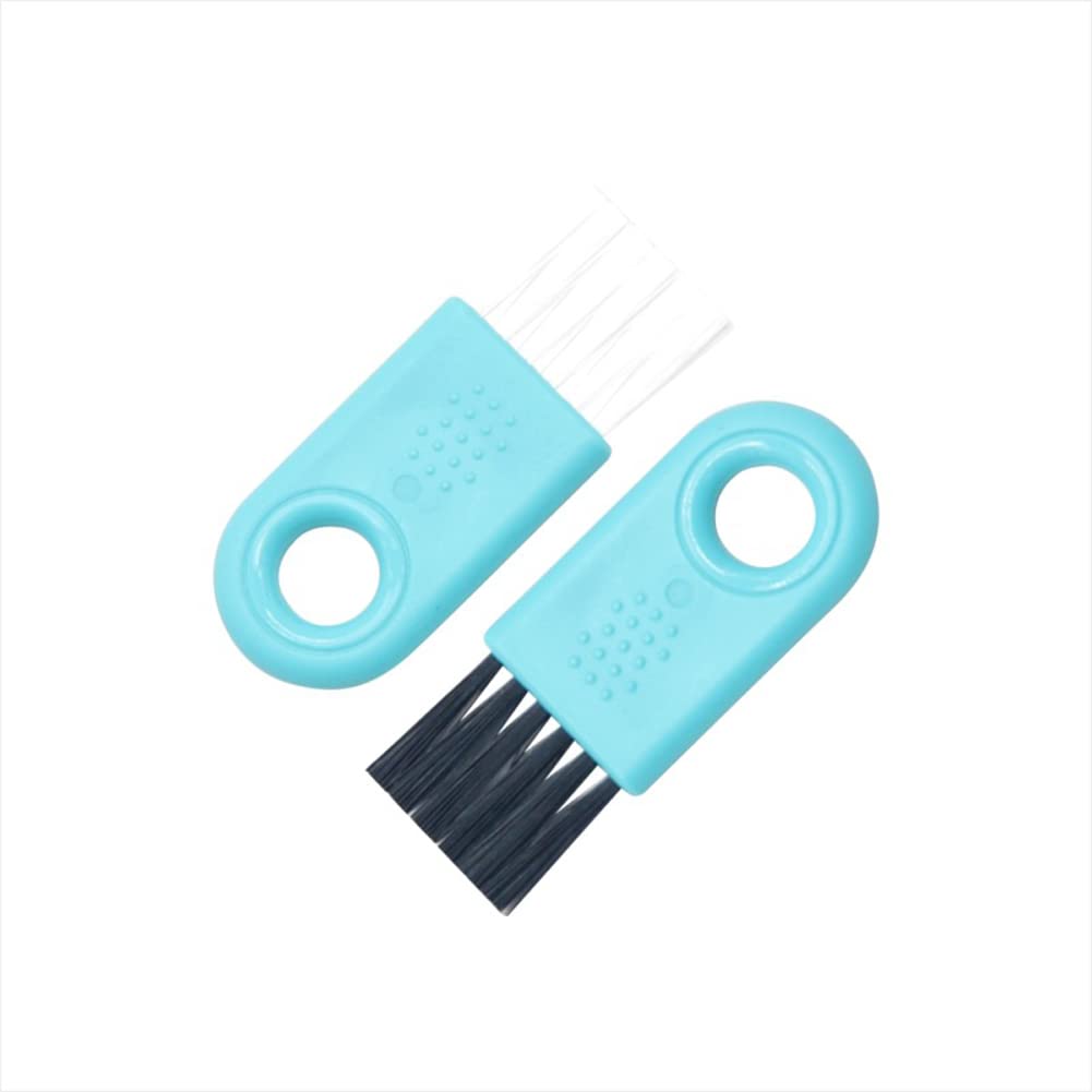 20 Pack Shaver Cleaning Brushes - Durable Trimmer & Razor Brush Set for Beard, Hair Clippers - Green - Perfect for Grooming Kits, Barber Shops & Home Use