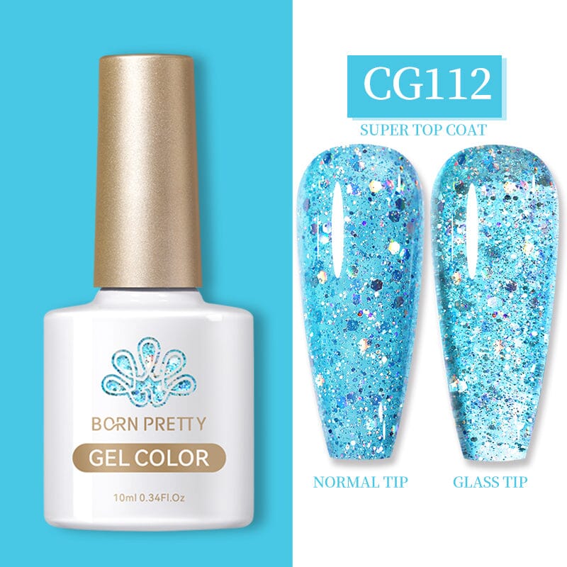 Green Blue Series Color Gel Polish 10ml - Long Lasting Nail Art Gel for Salon & Home Manicure - Perfect for Wedding, Party & Special Occasions