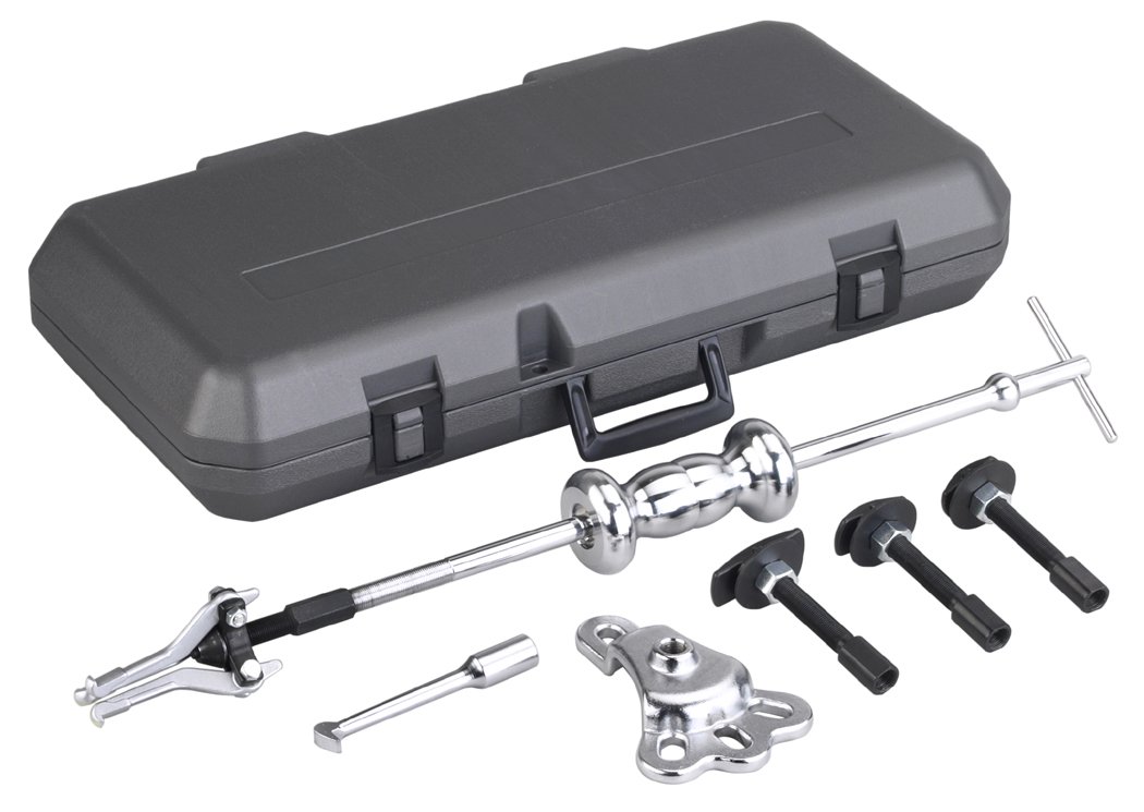 OTC 6540 8-Piece Rear Axle Bearing Puller Set - Professional Automotive Repair Tool Kit for Trucks & SUVs - Perfect for Wheel Hub, Bushing & Bearing Removal in DIY Garage & Mechanic Shops