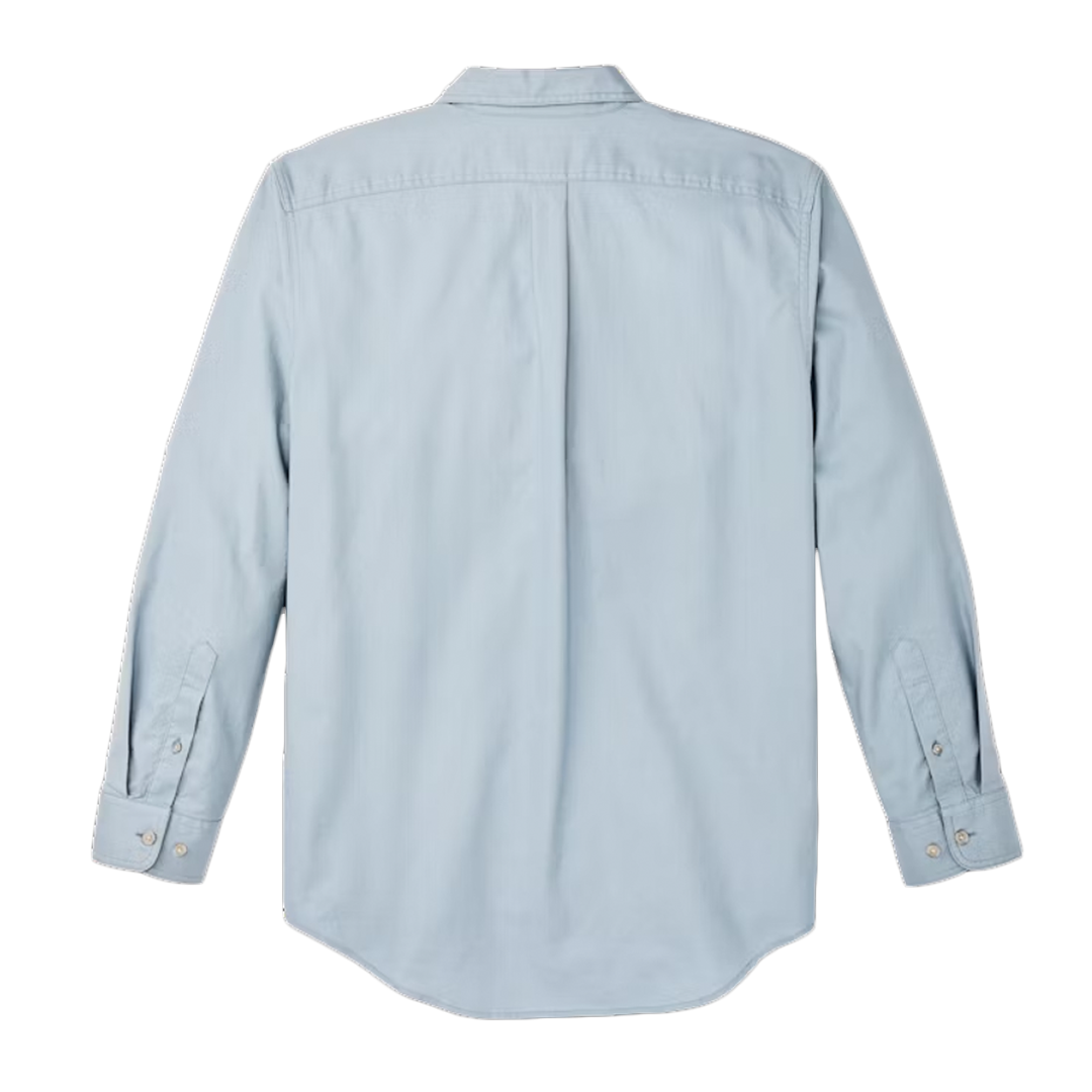 Filson Lightweight Alaskan Guide Shirt - Dust Blue | Durable Outdoor Shirt for Hiking & Camping | Men's Casual Button-Up Shirt