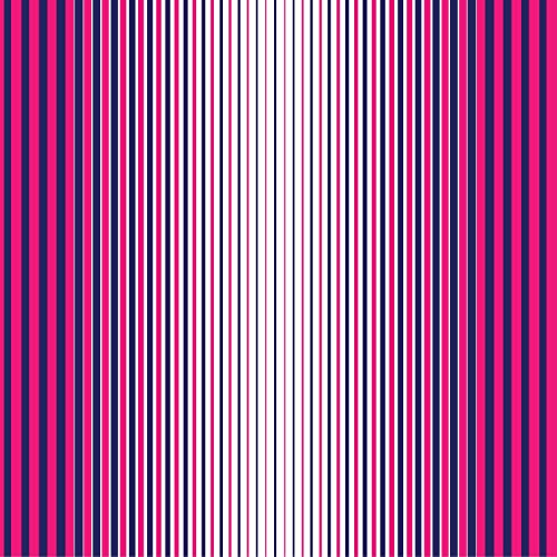 Faded Stripe Fuchsia