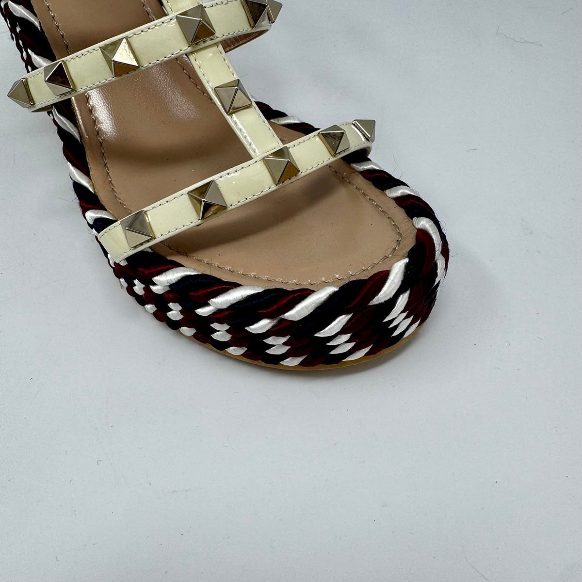Valentino Rockstud Wedge Sandals for Women - Luxury Designer Heels with Studded Straps | Perfect for Weddings, Parties & Evening Events
