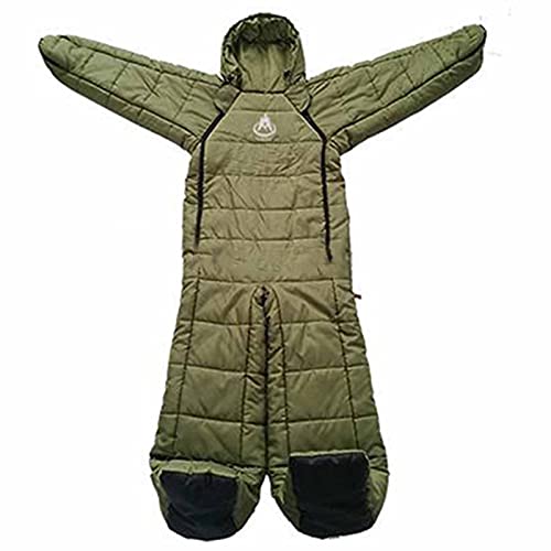 Ultralight Warm Windproof Mummy Sleeping Bag for Adults - Portable Winter Camping Sleeping Bag for Indoor & Outdoor Use | Perfect for Hiking, Backpacking, and Cold Weather Adventures
